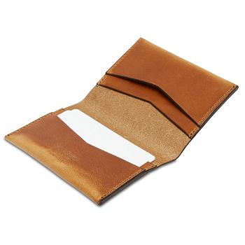 Knomo Folded Card Holder 出口 ブラウン ブラウン | ZJPMJ66510