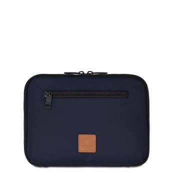 Knomo Fulham X-body Organiser 旅行財布 ネイビー | JPIIZ47666