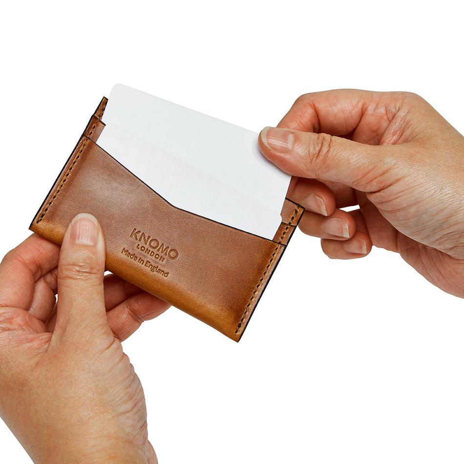 Knomo Card Holder 出口 ブラウン ブラウン | LJPSX48213