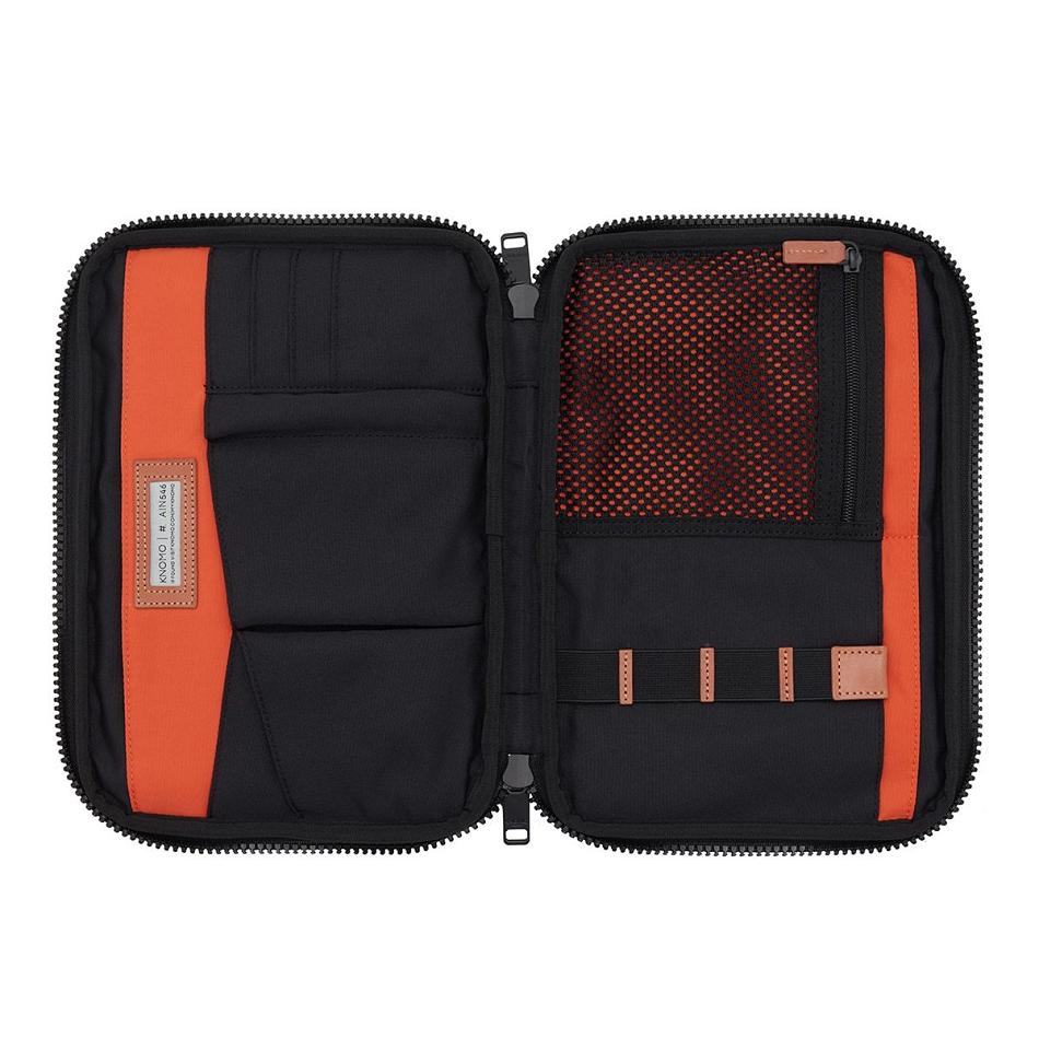 Knomo Fulham X-body Organiser 旅行財布 ネイビー | JPIIZ47666