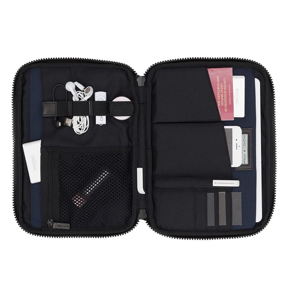 Knomo Fulham X-body Organiser 旅行財布 ベージュ | PJPER91991