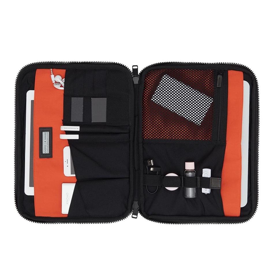 Knomo Fulham X-body Organiser 旅行財布 黒 | XJPBH40027