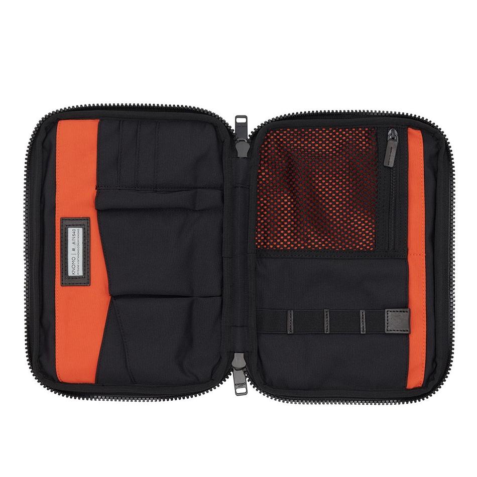 Knomo Fulham X-body Organiser 旅行財布 黒 | YJPGT25487