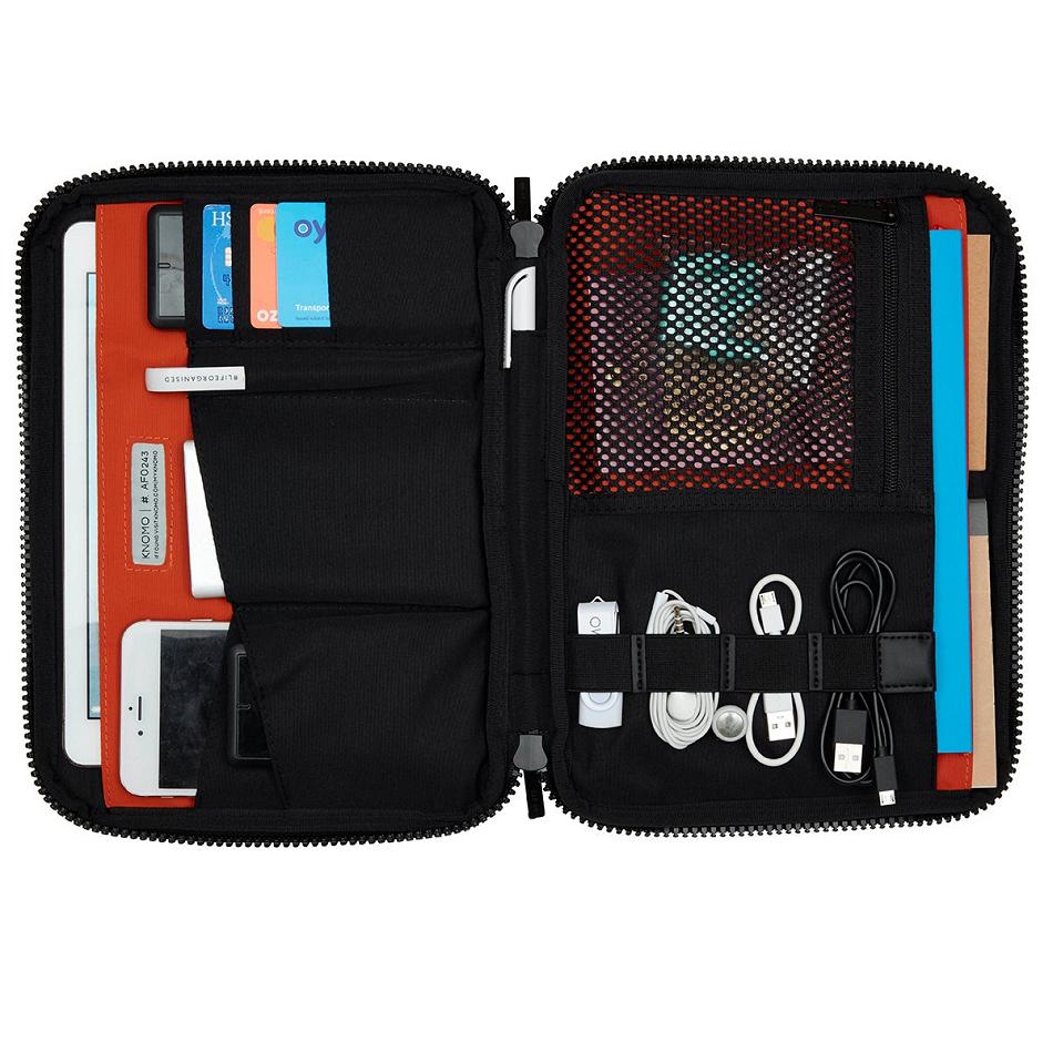 Knomo Thames Knomad Organiser トラベルバッグ グレー | EJPHC50036