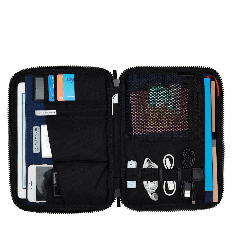 Knomo Thames Organiser 旅行財布 オレンジ | YJPGT81272